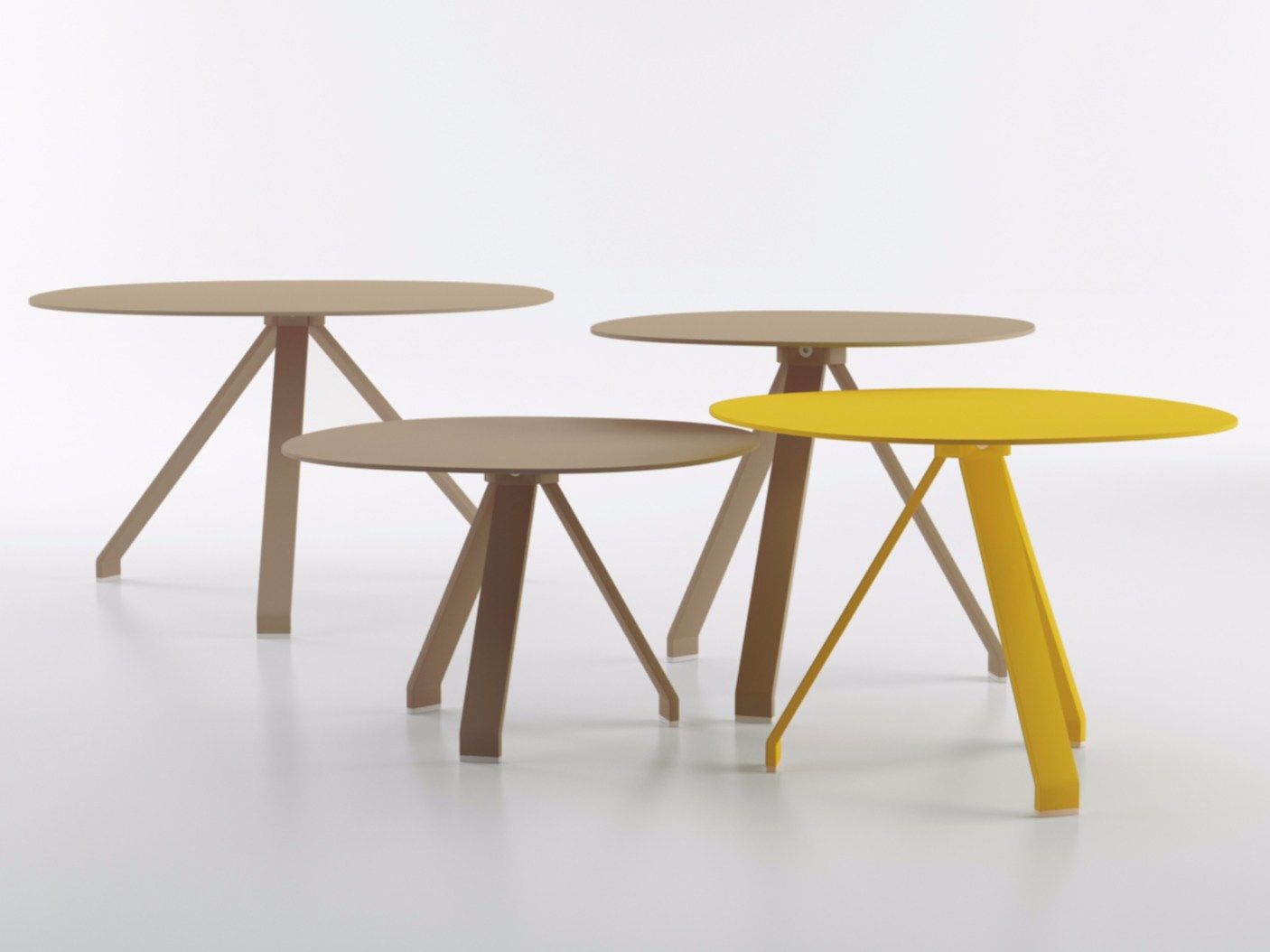 Алюминиевый журнальный столик Systemtronic CELES ARCH-00108200