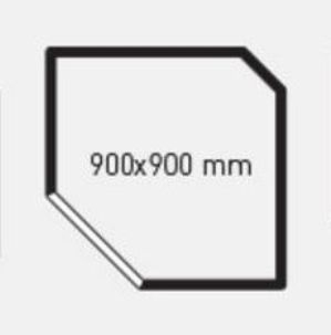 Душевая кабина 90x90 Ido Showerama 10-5 Comfort 558.201.303 (Б/П/М) Santreyd  - Вид №8
