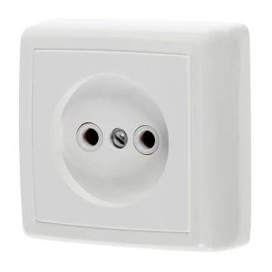 Розетка Reone 1 разъем цвет белый