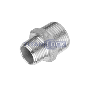 Ниппель переходной нержавеющий (AISI304) 1 1/4" x 1/2", НР/НР TL1.1/4-1/2RM TITAN LOCK