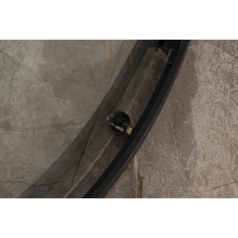 Orange E01-090TB/G Душевой уголок без поддона 90х90х190 черный Хром sun-id-1517004 - Вид №3