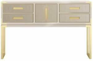 FRATO Лакированная прямоугольная деревянная консоль с ящиками Gardner Ffu090010aan