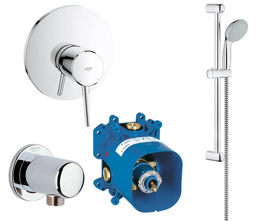 Готовый комплект для душа GROHE Concetto New (NSB0039)