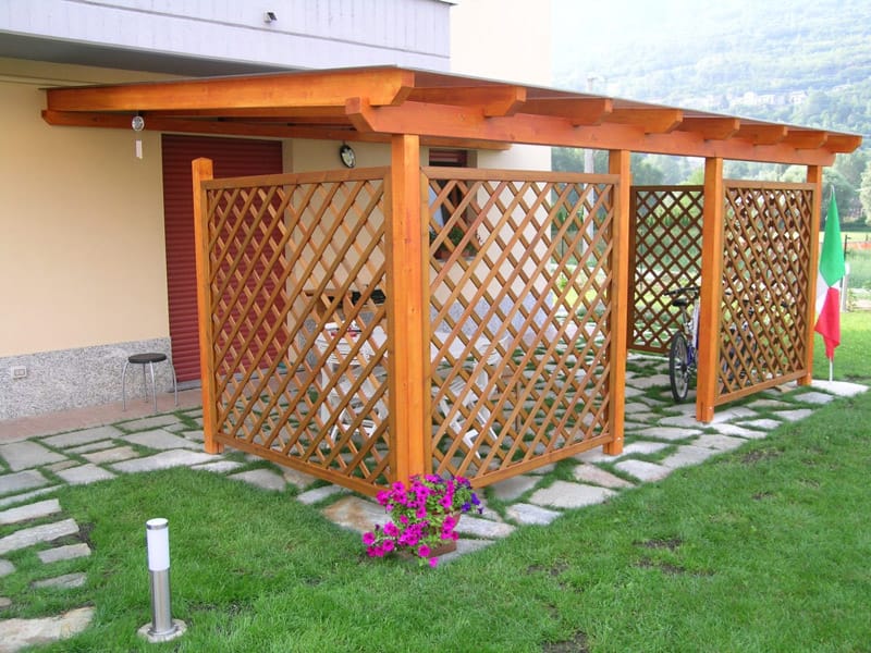 Деревянный навес / пергола INDUSTRIA LEGNAMI TIRANO ILT MONTANA Wood ARCH-00031633 - Вид №2