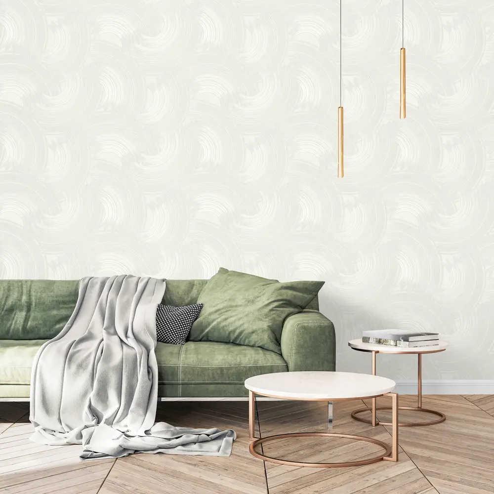 Флизелиновые обои WALL UP Neon - белое совершенство для ваших стен 89383191 STLM-1538577 - Вид №3