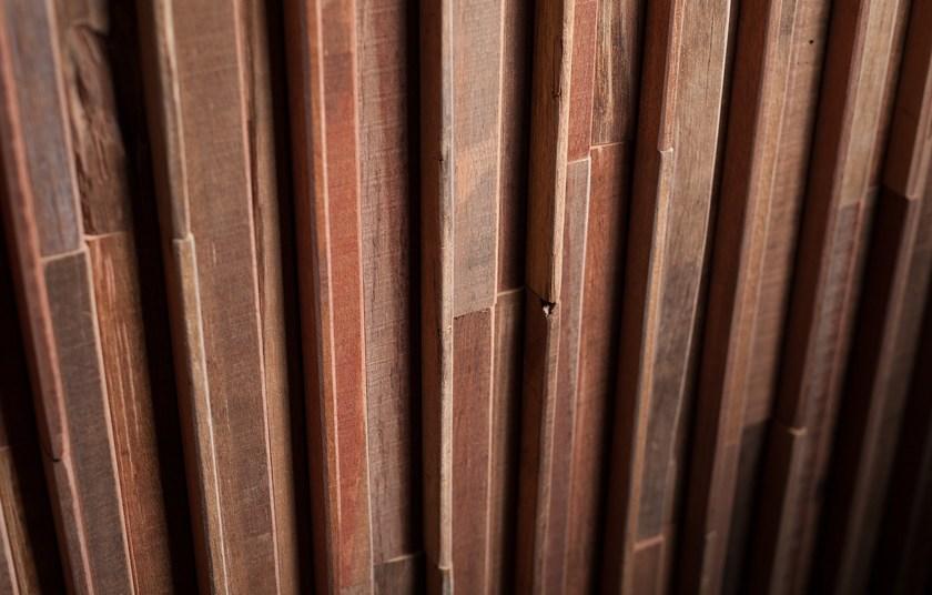 Wonderwall Studios Трехмерная деревянная панель для внутреннего / наружного использования Derelict houses sun-id-1409929 - Вид №2