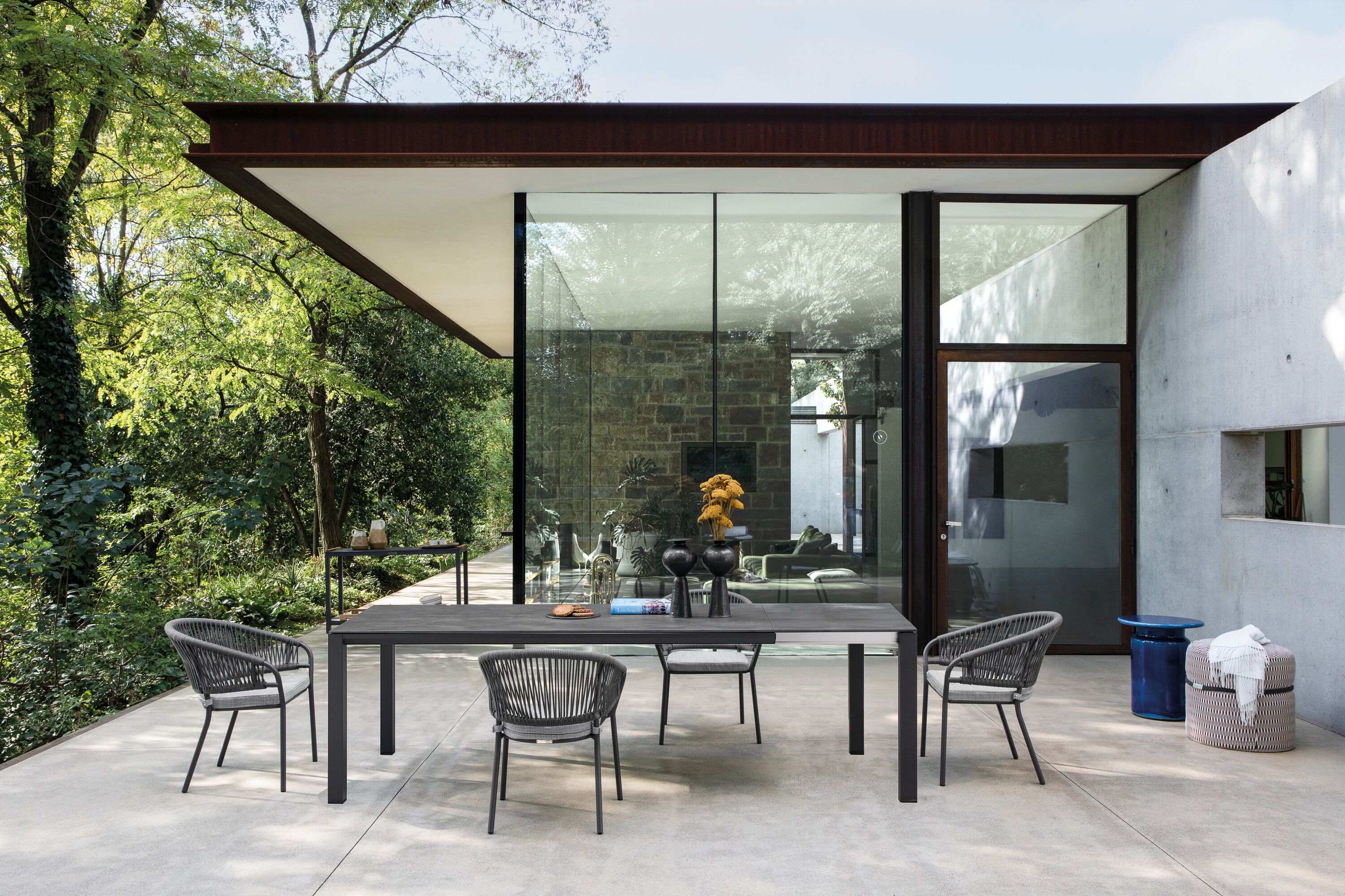 Садовый стул с алюминиевым подлокотником и веревкой Atmosphera Pleasure .25 ARCH-00082058 - Вид №2