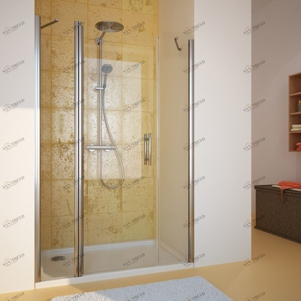 Душевая дверь в нишу 140x190 GK-603 GUTEWETTER LUX DOOR 140X190GK603