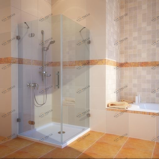 Душевая кабина 90x90 GK-003 стекло прозрачное 6мм GUTEWETTER LUX SQUARE 90X90GK003