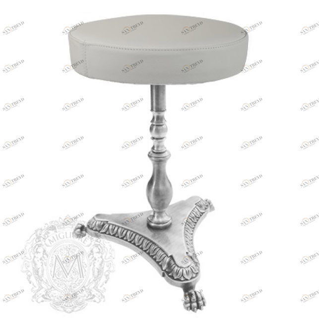 Пуфик для ванны MIGLIORE Elizabetta ML.ELB-60.156.CR - хром 