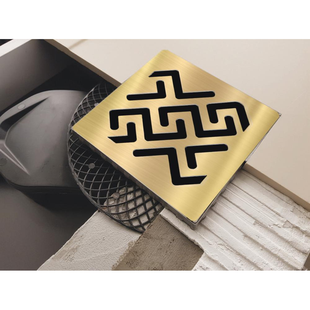 092061 Трап водосток PLATZ Antik 150х150  Berges PLATZ Norma  - Вид №2