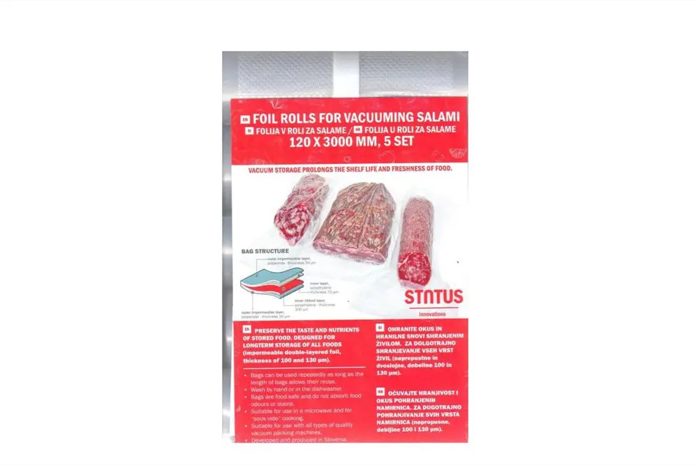 91217860 Рулоны для вакуумных пакетов 5 шт Status 22x45x130 см цвет прозрачный STLM-1074512