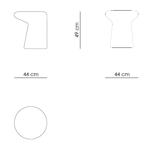 Круглый стол для сервировки Enne OLLY ARCH-00073176 - Вид №3
