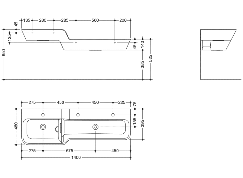 950.12.302 Несколько умывальников с градуированной высотой HEWI Waschtische  - Вид №3