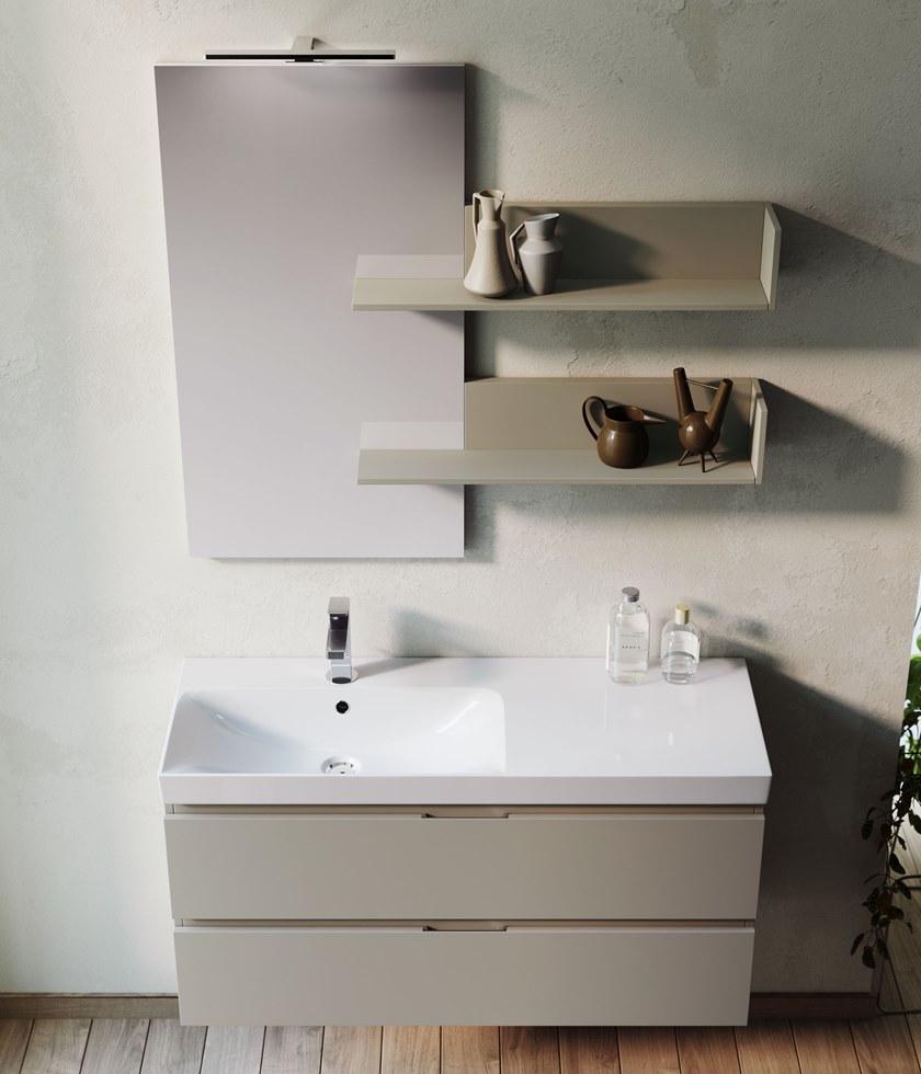 Mobiltesino Лаковая тумба под умывальник с ящиками Cromo sun-id-1436414 - Вид №1