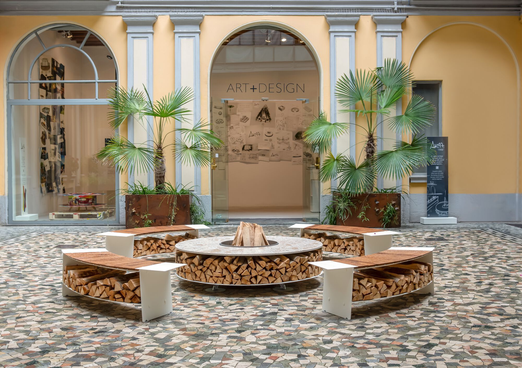 Жаровня с керамогранитным верхом Ak47 Design ZERO KERAMIK ARCH-00035806 - Вид №5