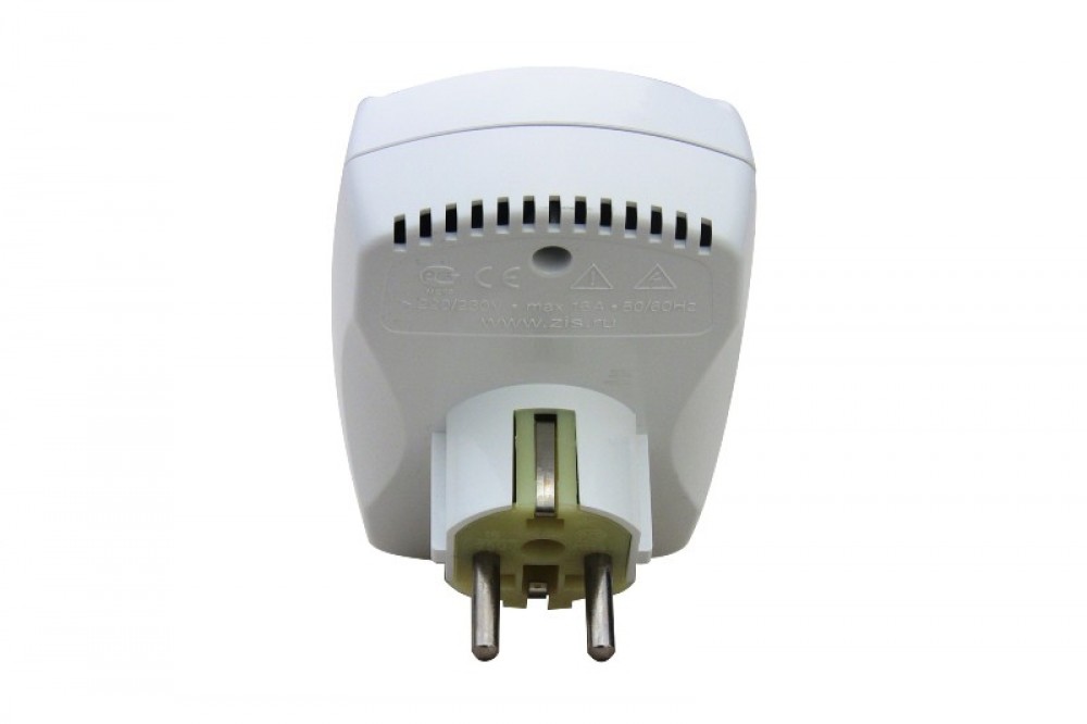 Pilot Single Surge protector , 1 outlet, 16a, microprocessor, white ZIS Santreyd  - Вид №3