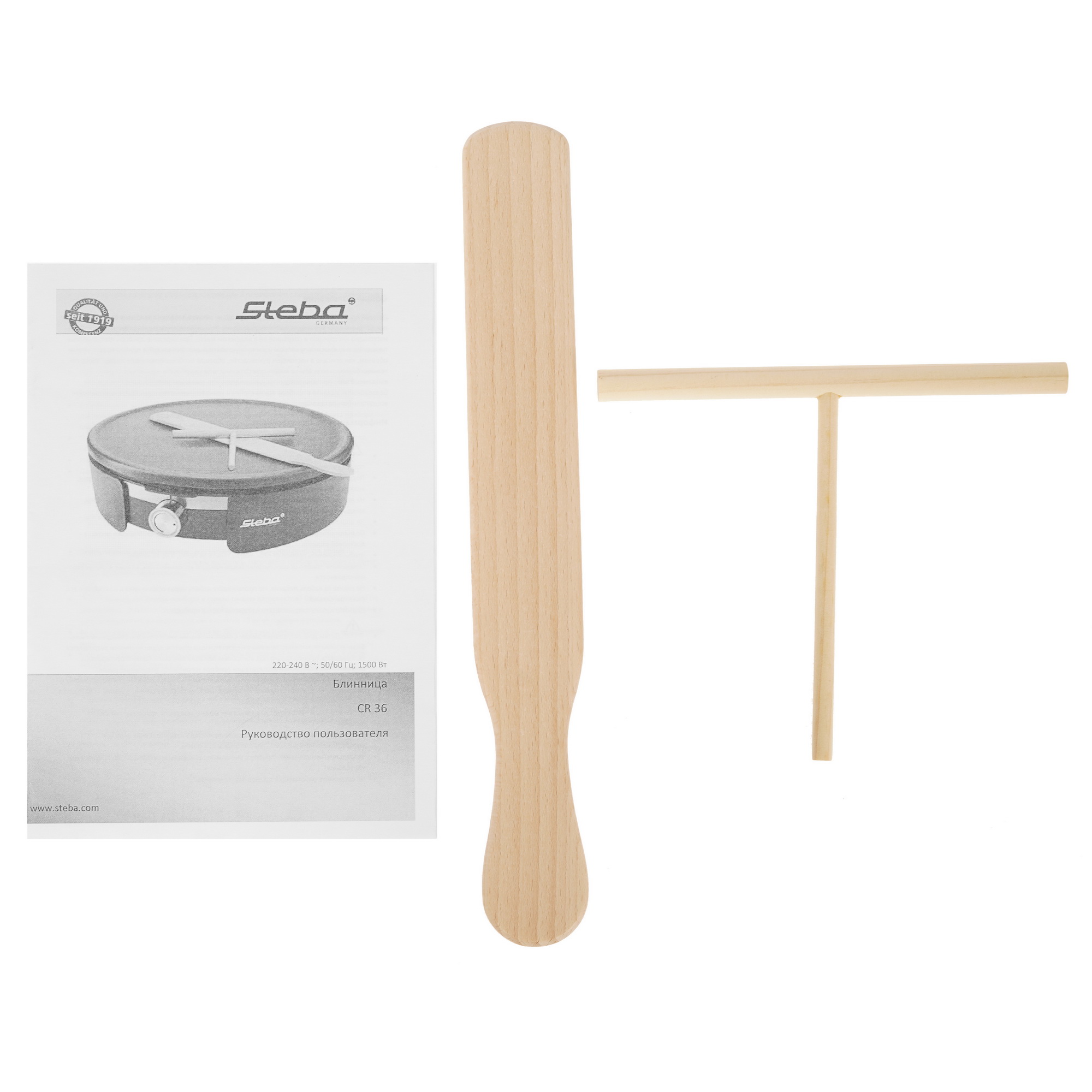 5363025 Блинница настольная Steba CR 36 черный STDN-0080608 - Вид №6