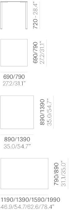 Pedrali Алюминиевый стол sun-id-1406956 - Вид №6