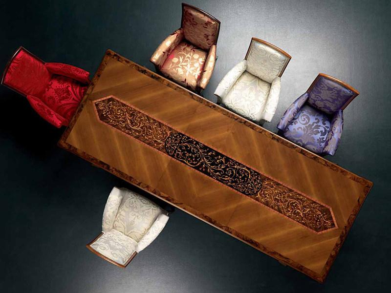 Carpanelli Раздвижной прямоугольный стол из ореха  Ta33  - Вид №1