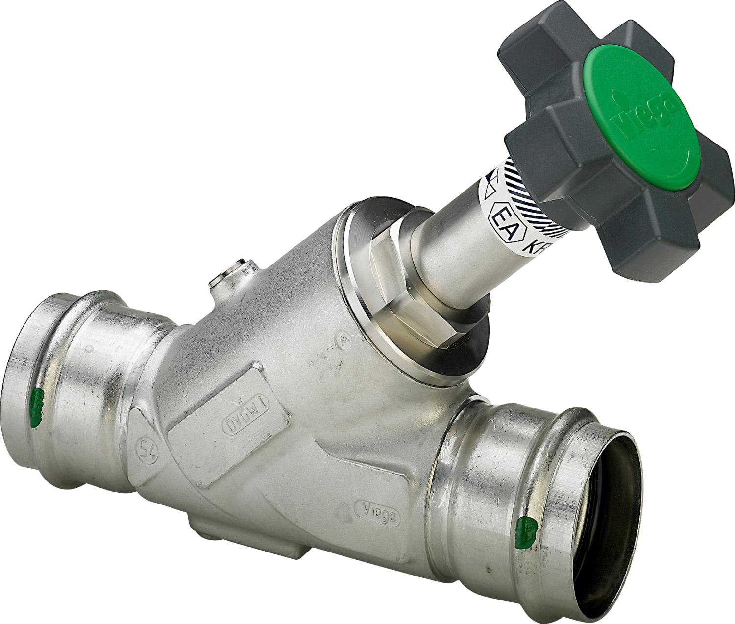 Viega Наклонный вентиль CRV Easytop Inox 2338 (468 484 *)) 