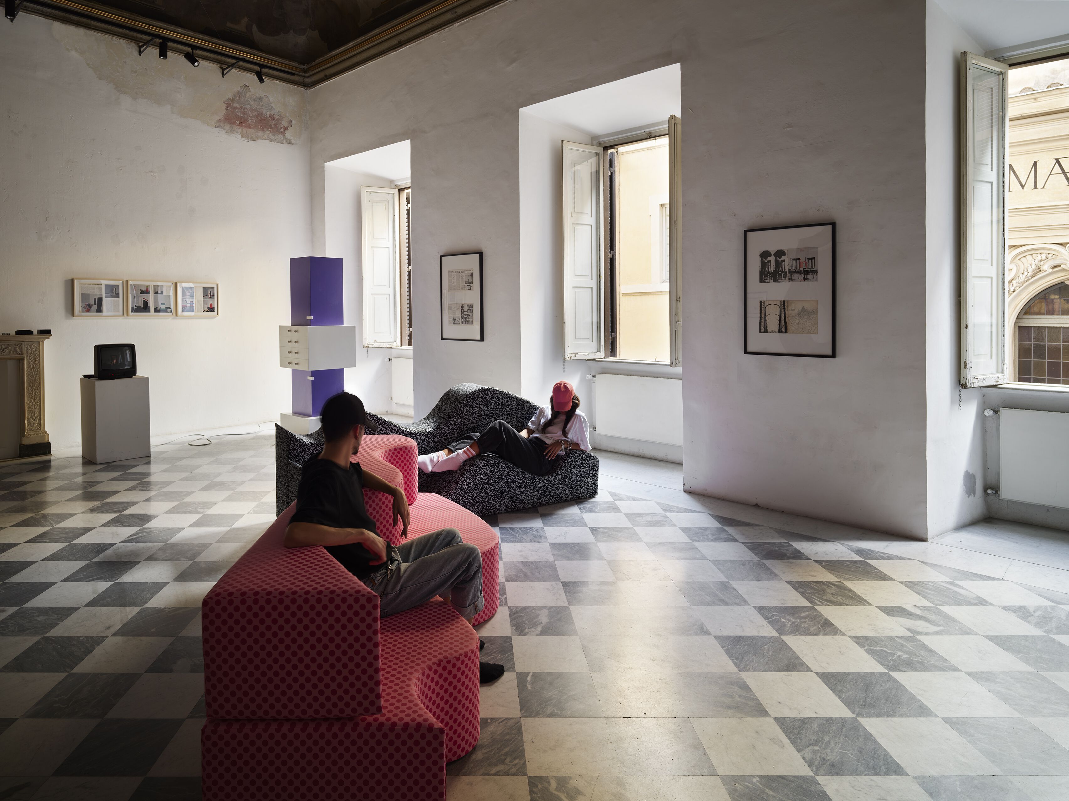 Диван с покрытием из ПВХ Poltronova Superonda ARCH-00152031 - Вид №2