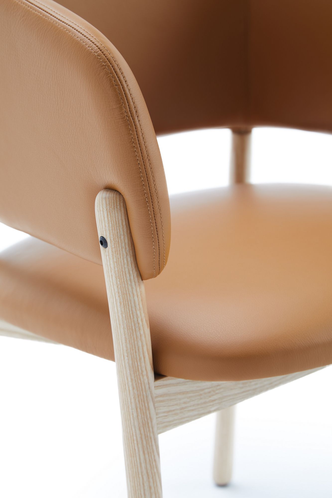 Мягкий тканевый стул с подлокотниками Blasco&Vila RC Wood ARCH-00035373 - Вид №14