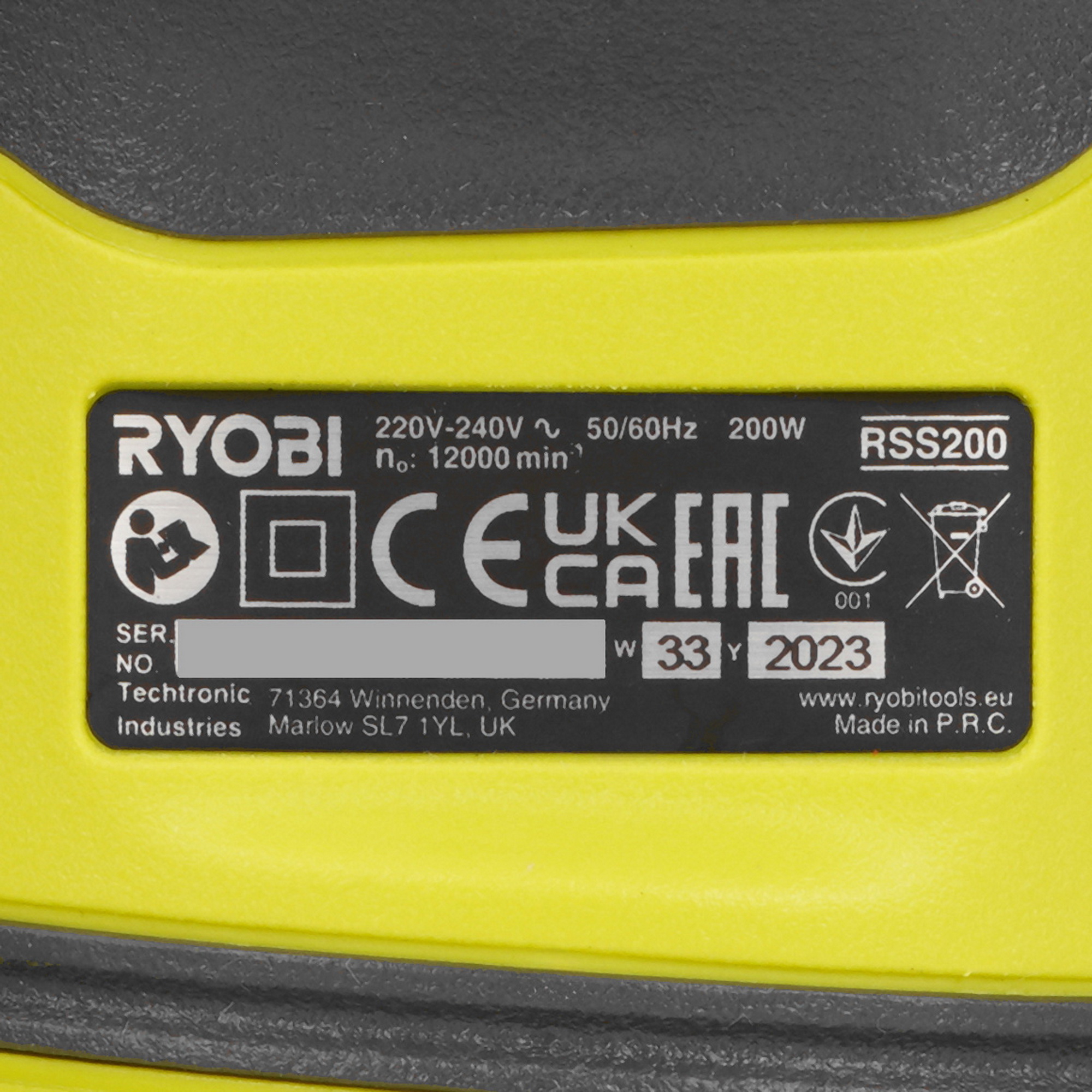 Виброшлифовальная машина Ryobi RSS200-GA20 5481144 STDN-0138168 - Вид №4