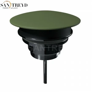 923311 Донный клапан клик-клак всегда открытый с накладкой из керамики 1”1/4.