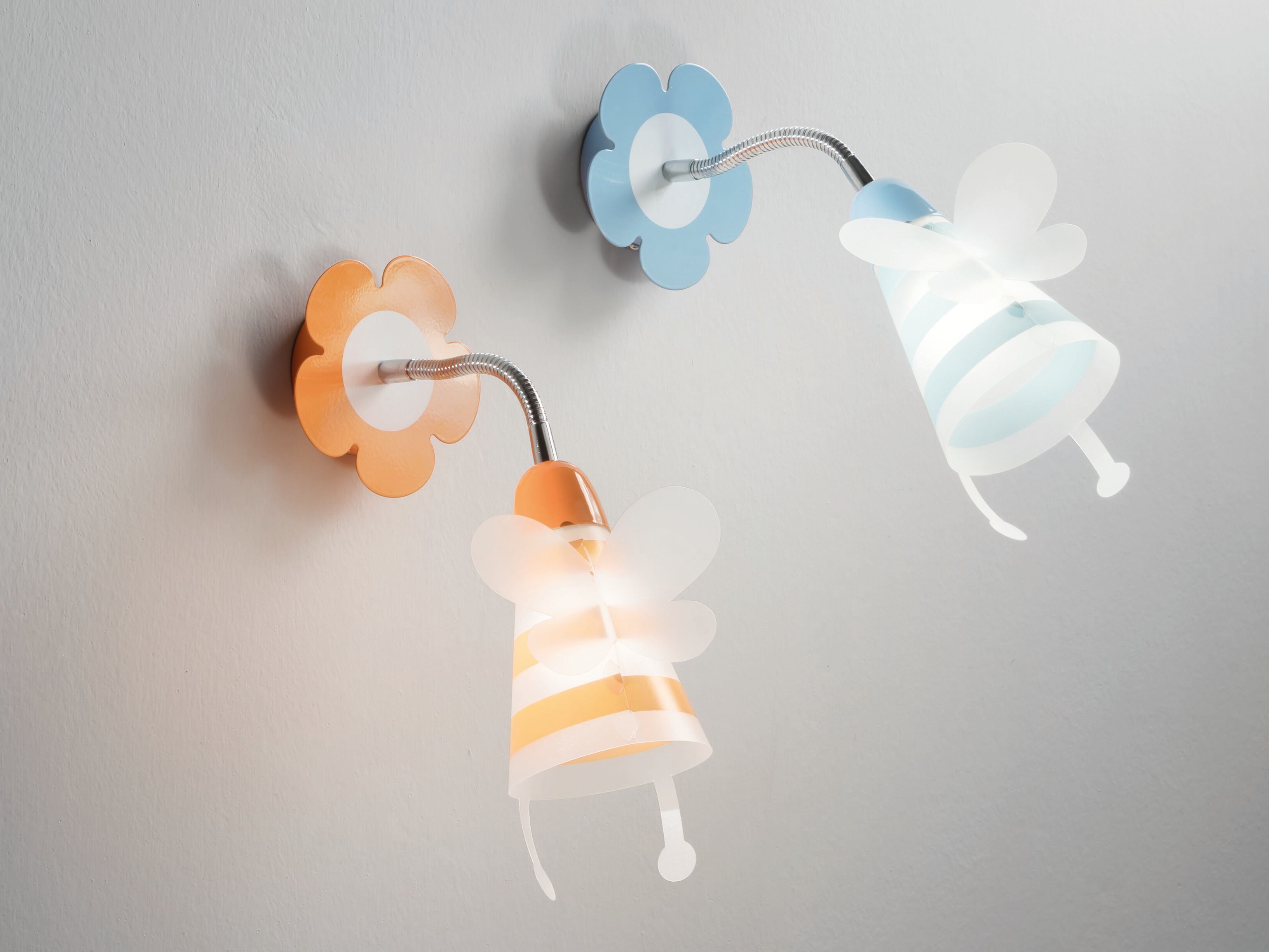 Детская металлическая настенная лампа с гибкой рукояткой Fan Europe Lighting дизайн окружающего света ARCH-00055230 - Вид №1