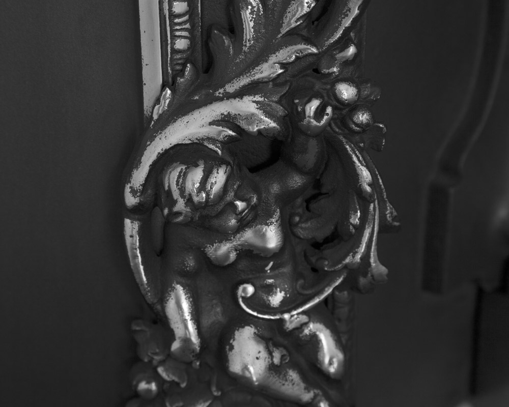 RX145 Чугунная каминная вставка Cherub Сarronheating  - Вид №3