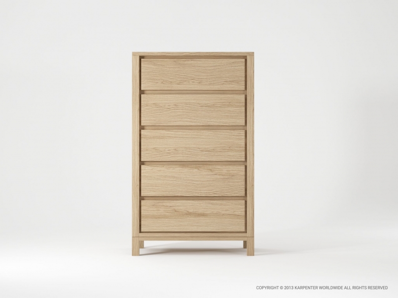 130_314 Комод с 5 ящиками Karpenter Solid