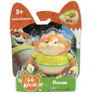 34124 Toy Plus 44 Котёнка Фигурка Пончик 7,5 см 44 cats