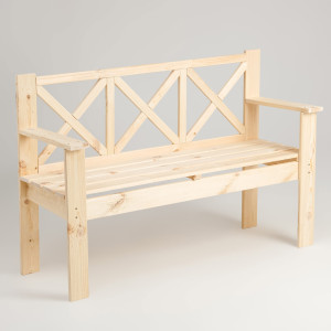 90640981 Скамейка 134×50×90см из хвои STLM-0320578 ДОБРОПАРОВЪ