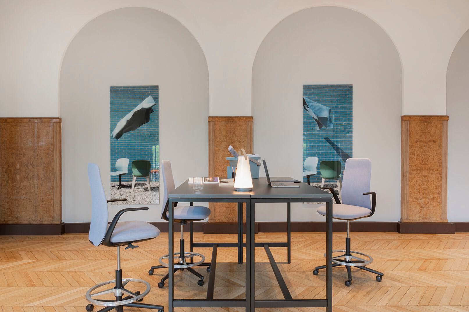 Офисное кресло с высокой спинкой Haworth NIA ARCH-00032055 - Вид №17