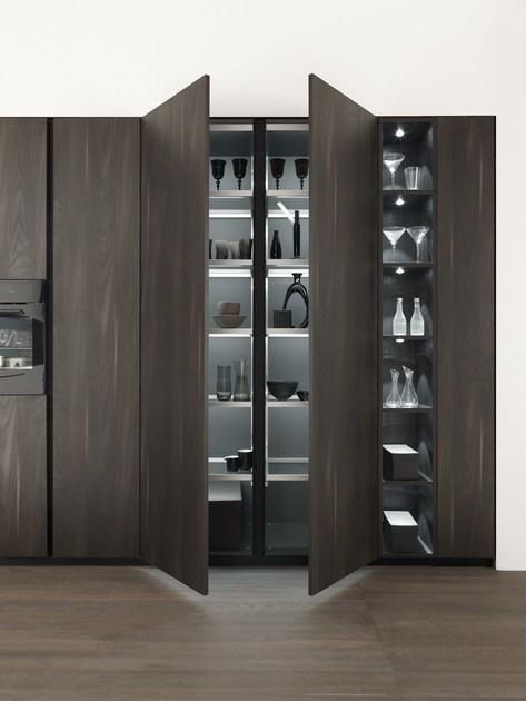 Floritelli Cucine Модульная кухня из ламината с полуостровом Seta sun-id-1354214 - Вид №4