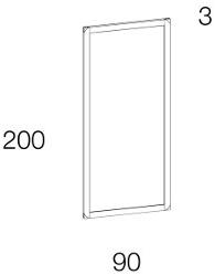 Caroti Напольное зеркало из красного дерева Via montenapoleone 623  - Вид №2