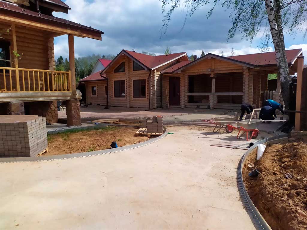 Металлический бордюр 1200*40*45*1,5 компл. ГеоПластБорд GPBST-15 - Вид №8