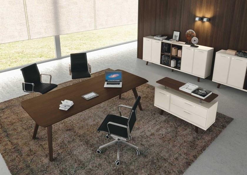 Bralco Рабочий стол из дуба Rail sun-id-1489363 - Вид №2