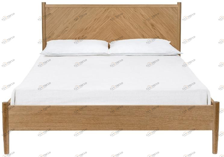 Woodman Двуспальная кровать с высоким изголовьем Farsta sun-id-1390982