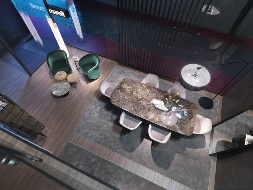 Marelli Прямоугольный обеденный стол из мрамора Tatlin sun-id-1402739 - Вид №5