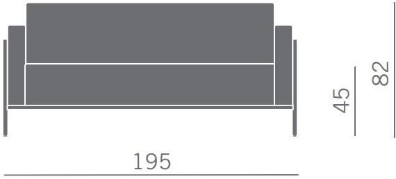 Kastel 3-х местный кожаный диван Kursal sun-id-1381216 - Вид №1