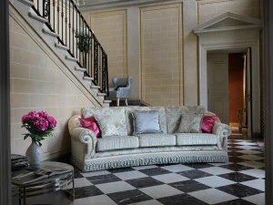 Domingo Salotti 3-х местный тканевый диван Alonso