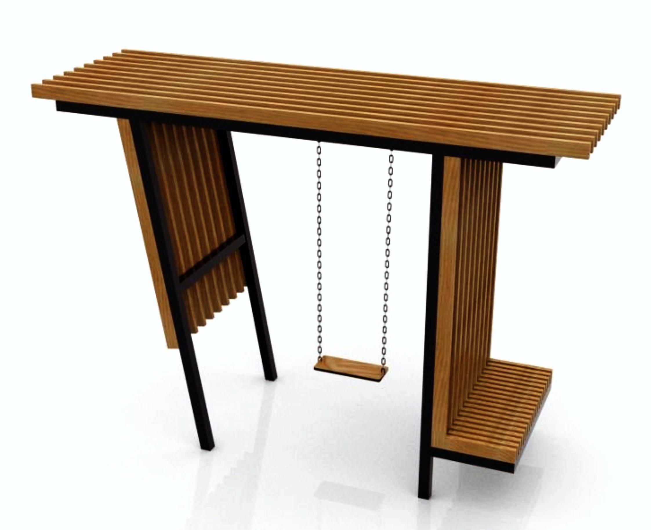 14469 ПРАГА Стэйтон 1, качели городские LAB.Space  - Вид №2