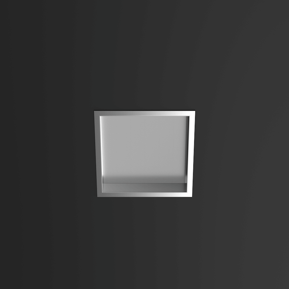 T540-S Полка для хранения в нише из нержавеющей стали 30x30 см Duten  - Вид №2