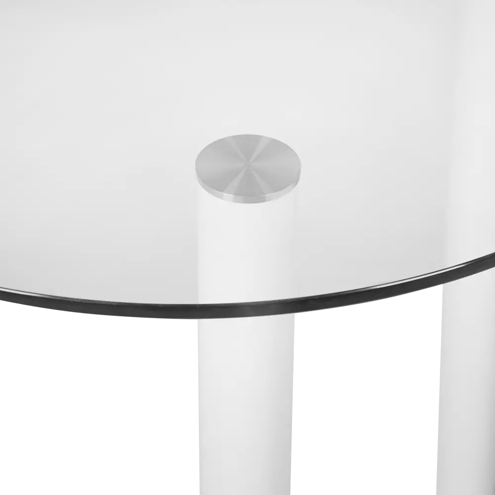 Стол кухонный Delinia Тулуза 119x75 см овал стекло цвет белый STLM-2189314 - Вид №4