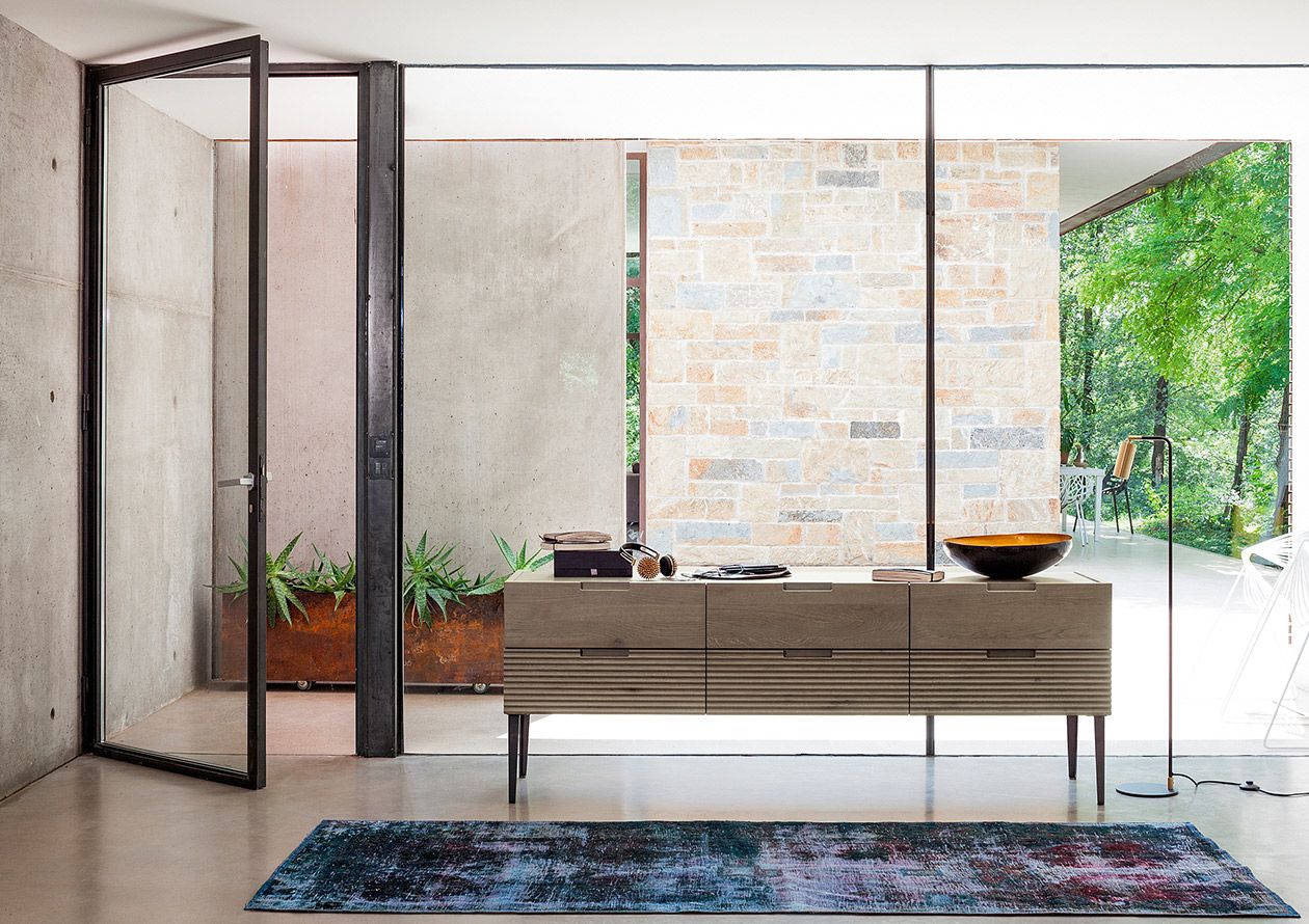 Шкаф из массива дерева с ящиками Devina Nais Ноль.16 ARCH-00142581 - Вид №4