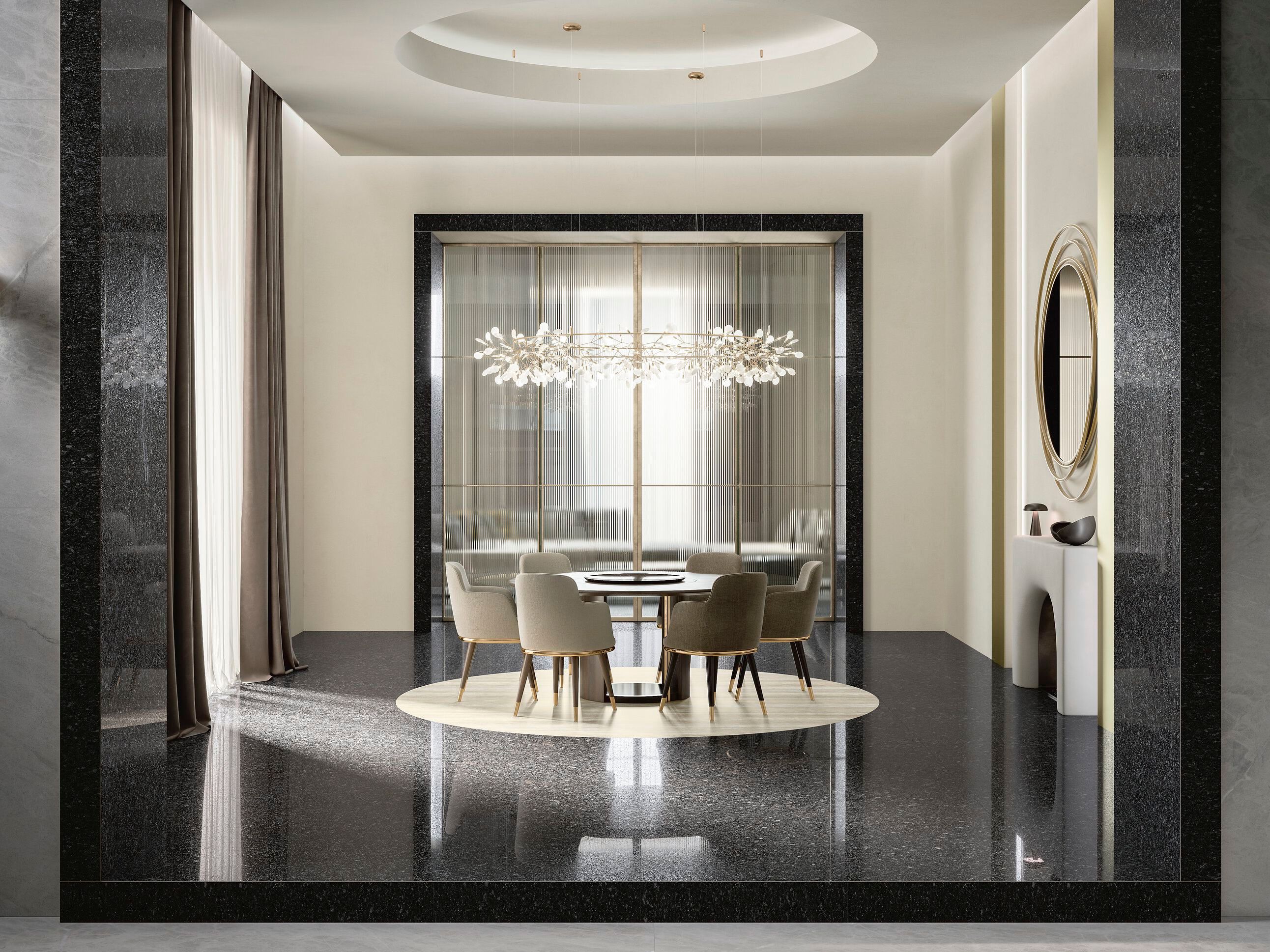 Пол / облицовка керамогранита с эффектом гранита Fiandre Graniti Maximum ARCH-00028643