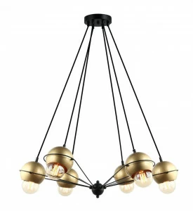 Подвесная люстра Favourite Kugeln 2358-6P FAVOURITE ДИЗАЙНЕРСКИЕ, KUGELN 312749 Золотой