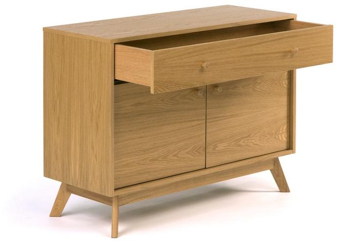 Woodman Комод из фанерованной древесины с распашными дверцами Kensal 104214001012  - Вид №2